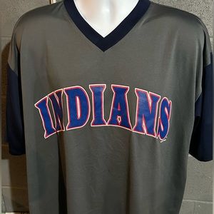 MLB Baseball Cleveland Indians 1990s/2000s Athletic Shirt Truefan Size XL